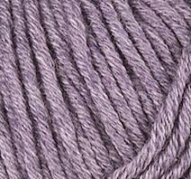 Cotton Merino (Infinity) 5042 бледно фиолетовый меланж, пряжа 50г