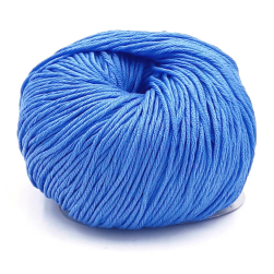 Baby Cotton (Weltus) 61 т.голубой, пряжа 50г