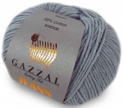 Jeans (Gazzal) 1110 мышиный, пряжа 50г