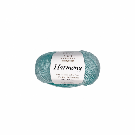 Harmony (Infinity) 7212 пыльная бирюза, пряжа 50г