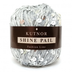 Shine Pail (Kutnor) AJ014 серебро, пряжа 50г