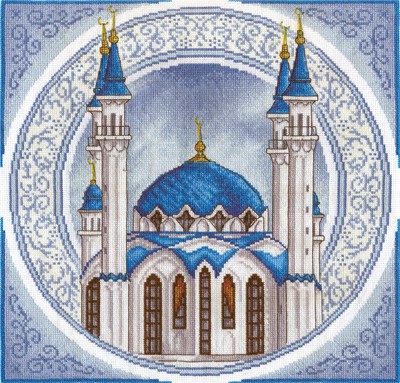 АС-1384 &quot;Мечеть Кул Шариф&quot; набор для вышивки крестом