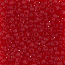 90070 (D642mat) красный мат. круглый бисер Preciosa 50г