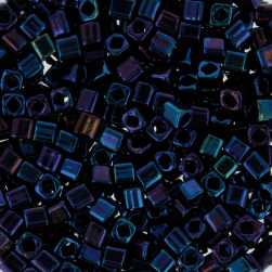 TOHO CUBE 1,5 мм 0082 синий, бисер 5 г (Япония)