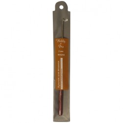 955200 Крючок для вязания с пластиковой ручкой, 2мм