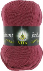 Brilliant​ (Vita) 5114 розовый виноград, пряжа 100г