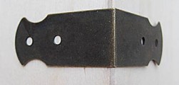 SUM-002 Декоративный уголок для шкатулок, 80х18 мм, бронза