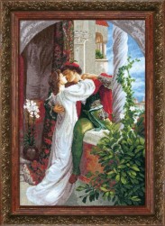ВТ-034 &quot;Ромео и Джульетта&quot; набор для вышивки крестом