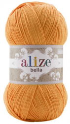 Bella (Alize) 83 оранжевый, пряжа 100г