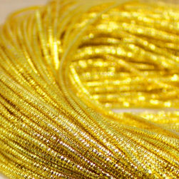 MN-04 канитель трунцал 1мм цвет яркое золото 5г