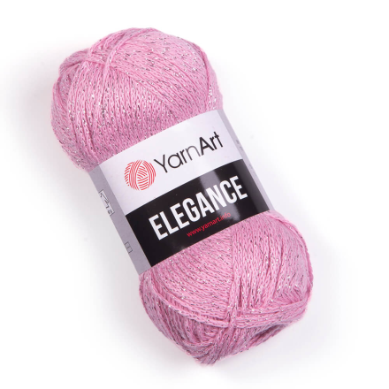 Elegance (Yarnart) 109 розовый, пряжа 50г