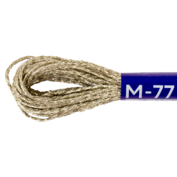 M-77 св.золотистый металлик Gamma, 8м