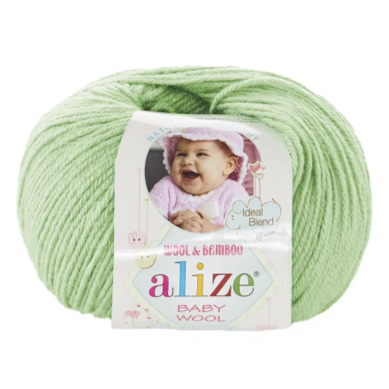 Baby Wool (Alize) 188 св.салат, пряжа 50г