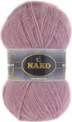 Mohair Delicate (Nako) 1429-6114 светлая пыльная сирень, пряжа 100г