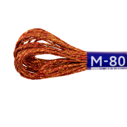 M-80 красный/золотистый металлик Gamma, 8м