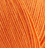 Cotton Gold (Alize) 550 яр.оранжевый, пряжа 100г