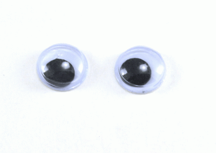 MER-8 Глаза круглые с бегающими зрачками d 8 мм 10шт