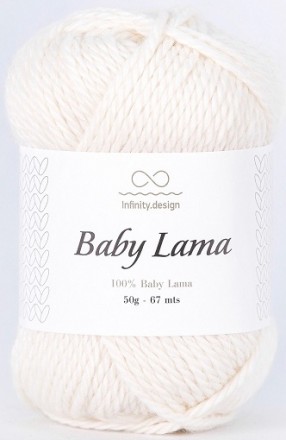 Baby Lama (Infinity) 1012 крем, пряжа 50г