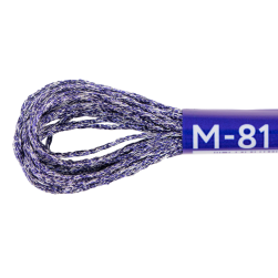 M-81 фиолетовый/серебристый металлик Gamma, 8м