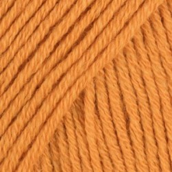 Spring Wool (Laines du Nord) 15 оранжевый, пряжа 50г