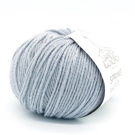 Spring Wool (Laines du Nord) 02 серо-голубой, пряжа 50г