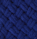 Puffy (Alize) 360 синий, пряжа 100г