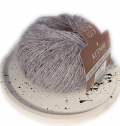 Angora Spiky Tweed (Kutnor) 5561 светлый лиловый, пряжа 25г