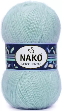 Mohair Delicate (Nako) 214-6119 св.голубой, пряжа 100г
