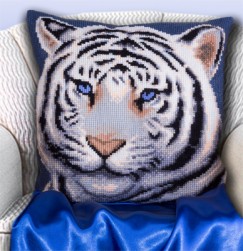 ПД-1507 подушка &quot;Бенгальский тигр&quot; набор для вышивки крестом