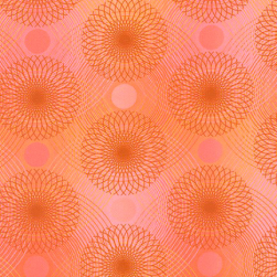 Loose Leaf Weld-20039-143 Coral, ткань для пэчворка 50х55 см