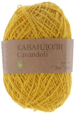 Кавандоли (Россия) 05 желтый, пряжа 100г